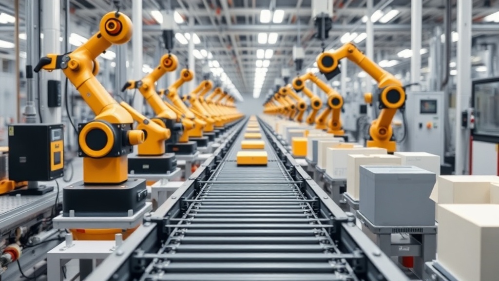 Automated manufacturing production line